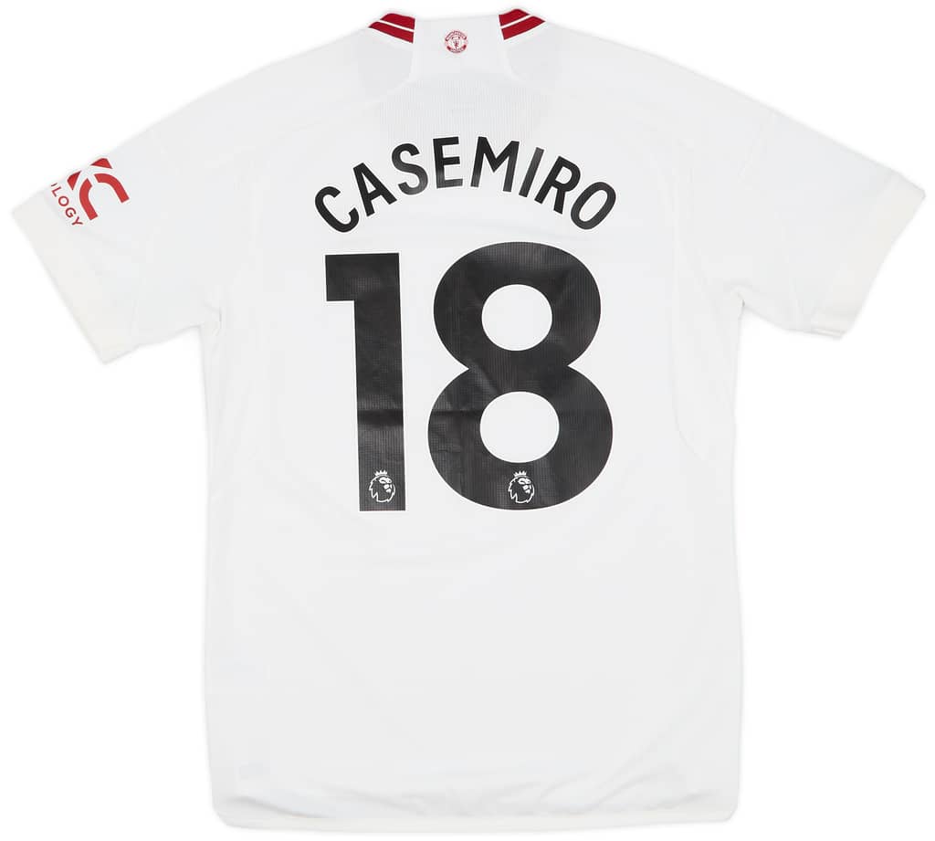 2023-24 Manchester United Third Shirt Casemiro #18 - 10/10 - (M)