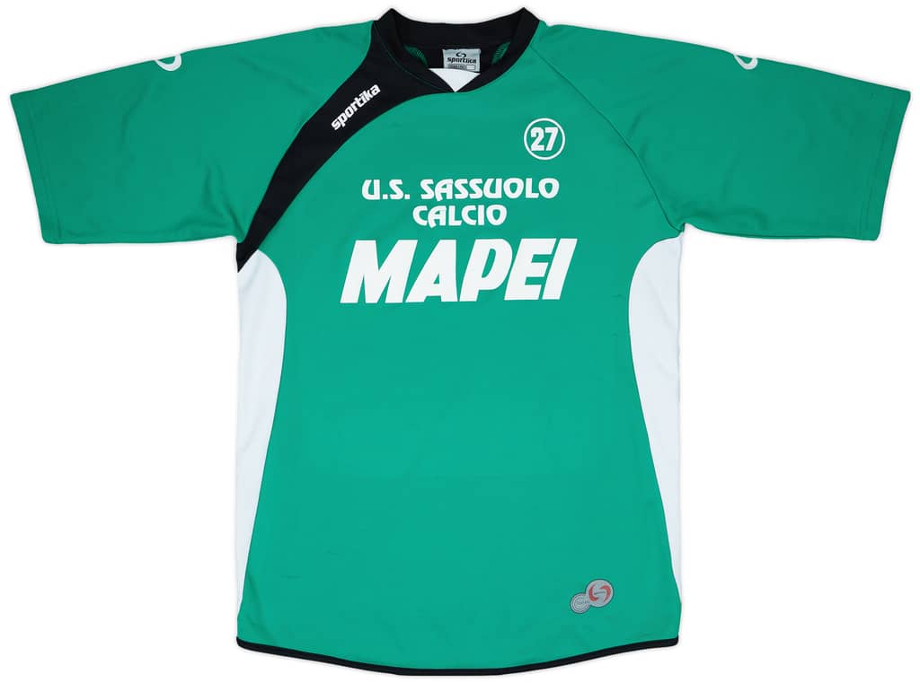 2007-08 Sassuolo Player Issue Sportika Training Shirt #27 - 8/10 - (XXL)