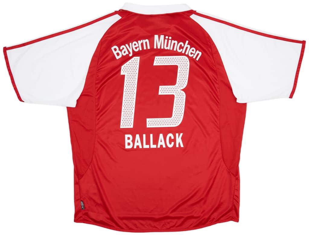 2003-04 Bayern Munich Home Shirt Ballack #13 (XL)