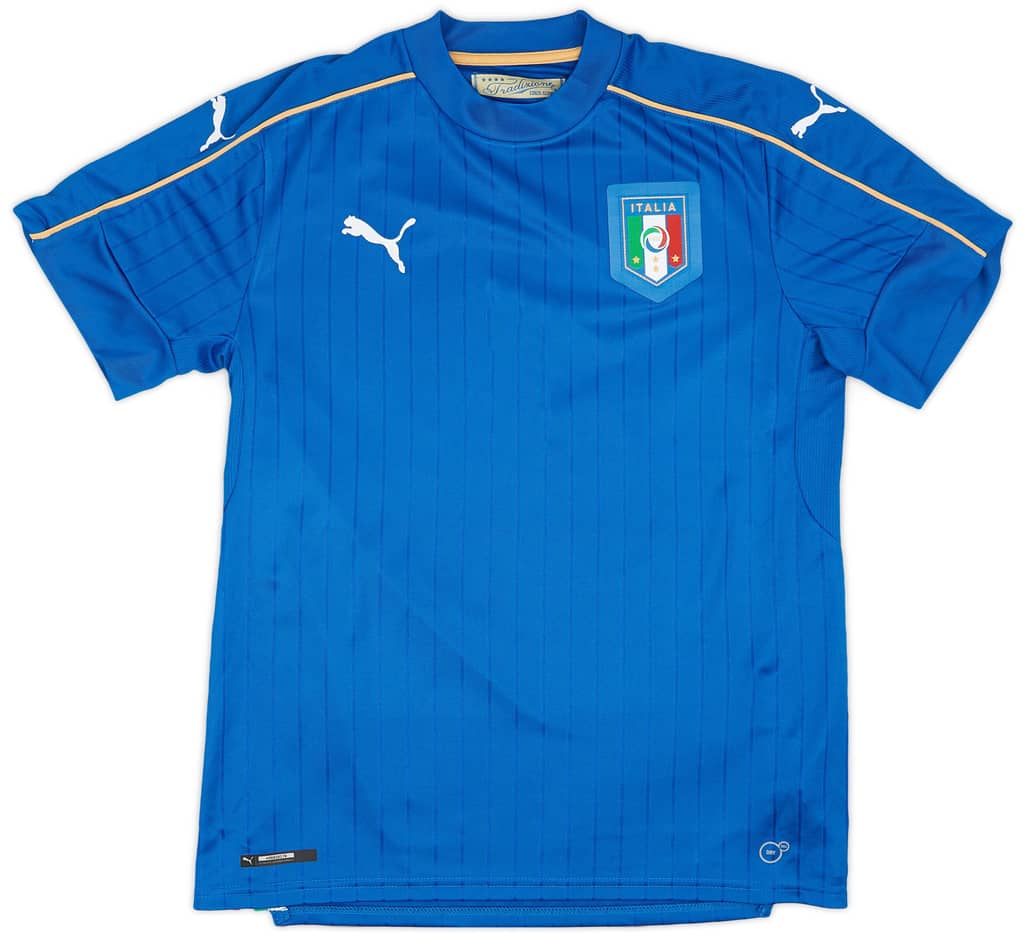 2016-17 Italy Home Shirt  - 8/10 - (S)