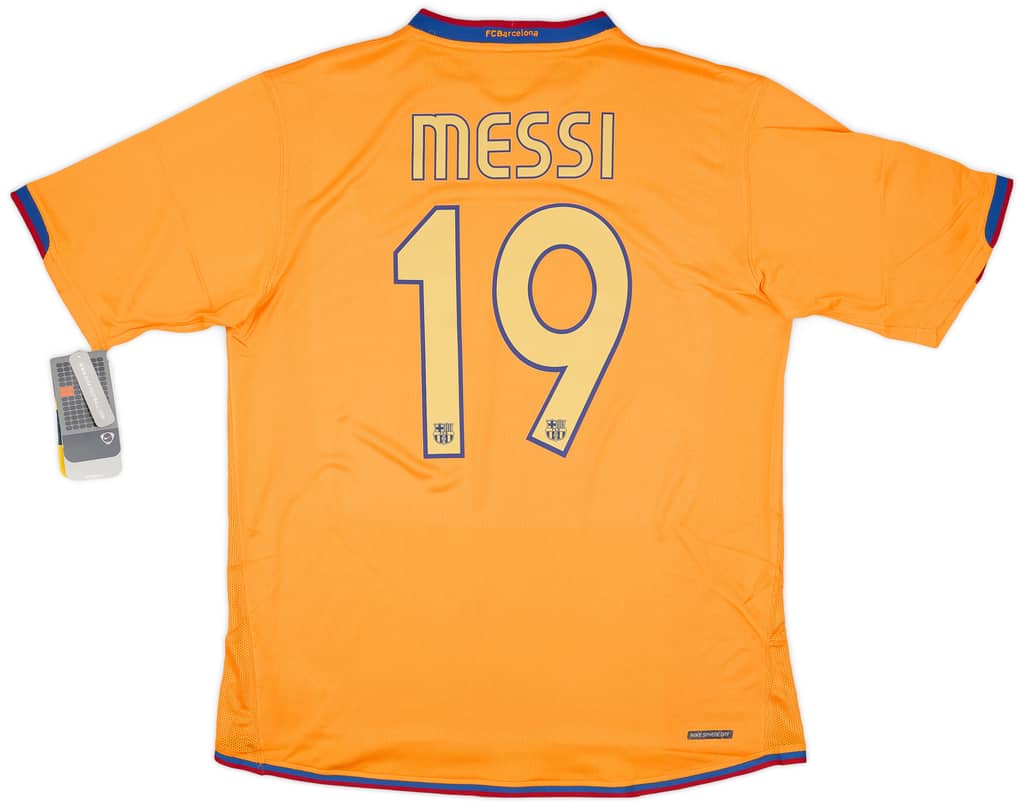 2006-08 Barcelona Away Shirt Messi #19 (L)