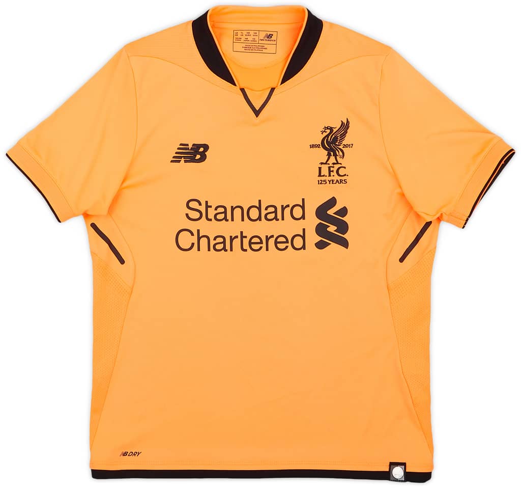 2017-18 Liverpool 125 Years Third Shirt - 8/10 - (L.Boys)
