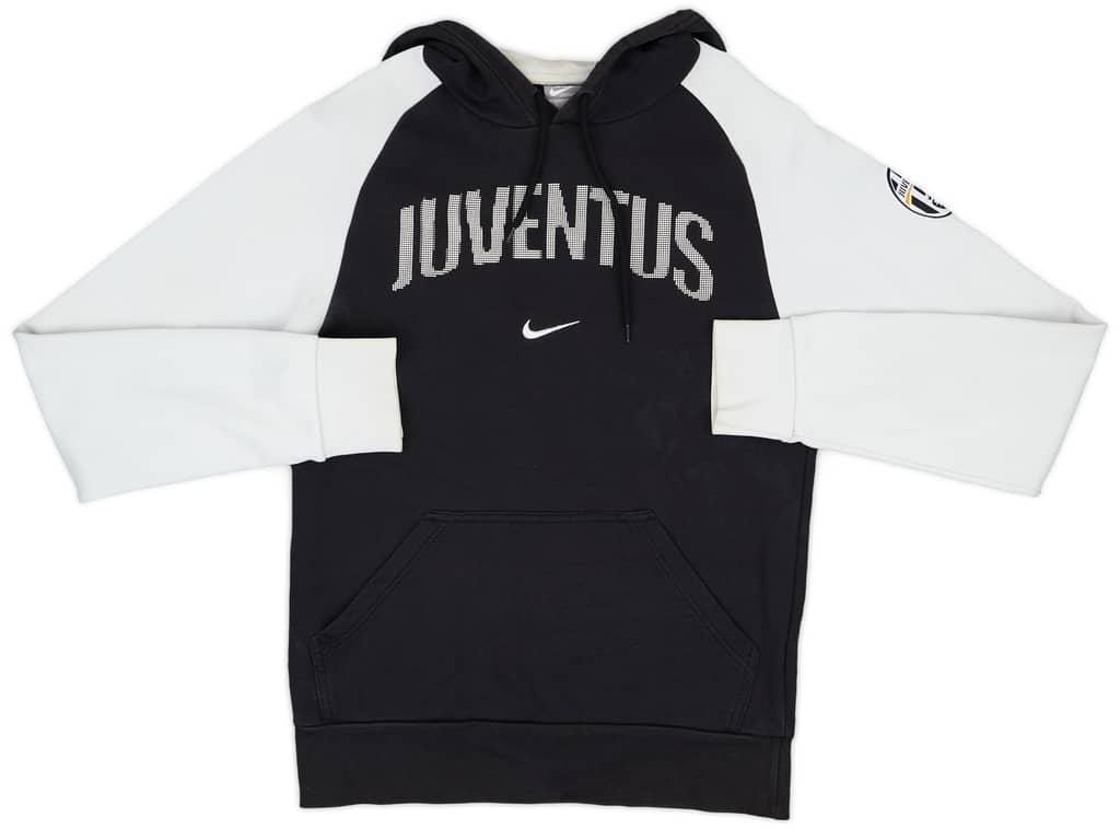 2009-10 Juventus Nike Hooded Sweat Top - 8/10 - (S)