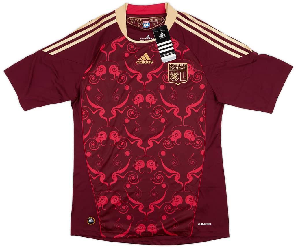 2010-11 Lyon Away Shirt Lisandro #9 (M)