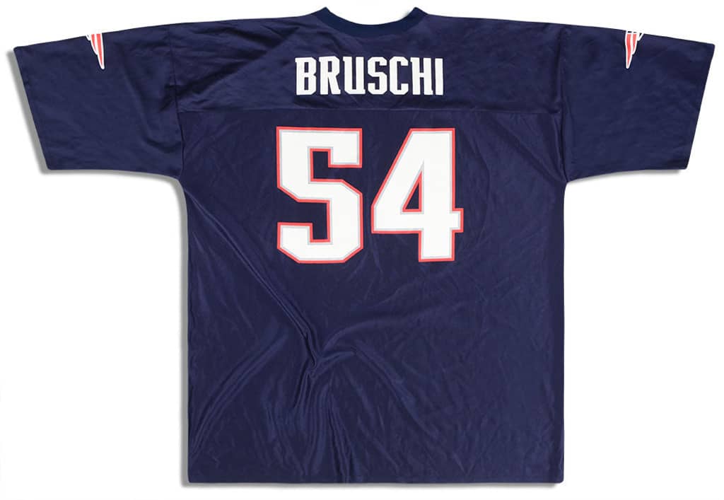 2005-06 New England Patriots Bruschi #54 NFL Replica Jersey (Home) XXL
