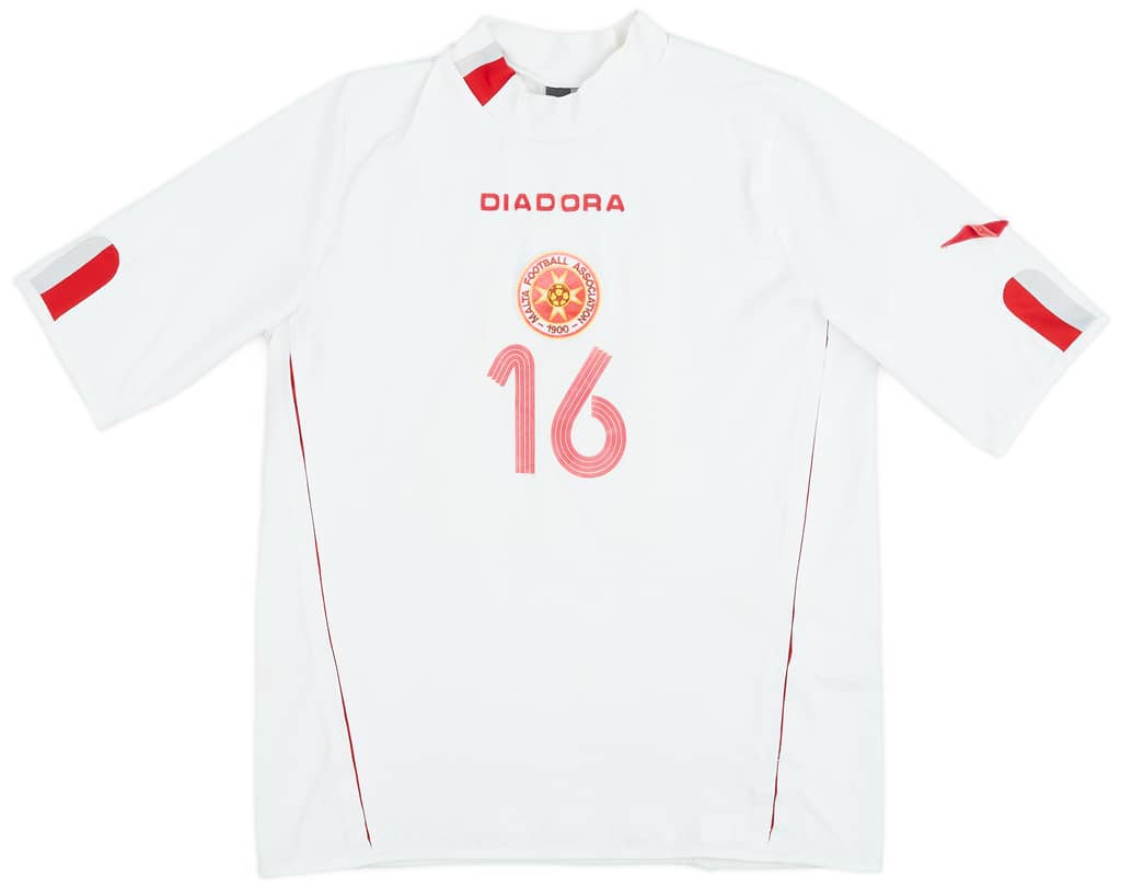 2006-07 Malta Away Shirt #16 - 4/10 - (M)
