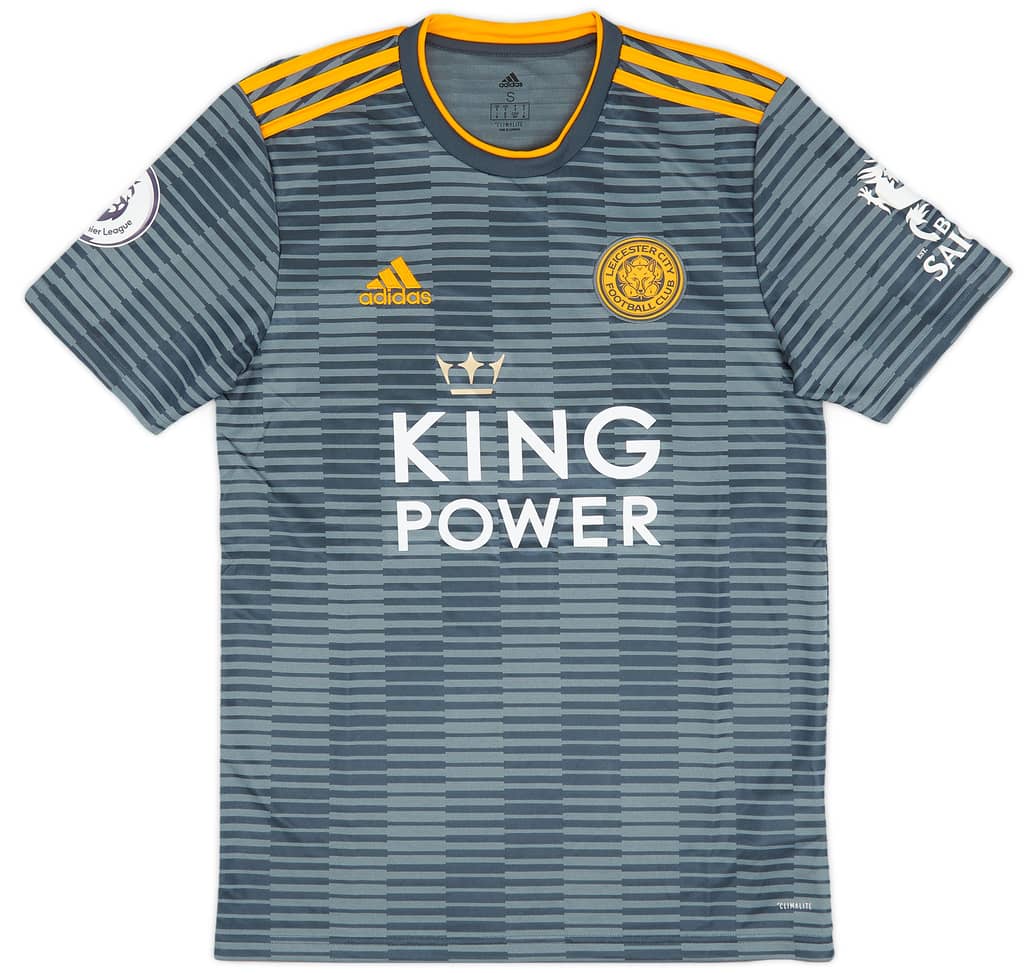 2018-19 Leicester Match Issue Away Shirt Tielemans #21