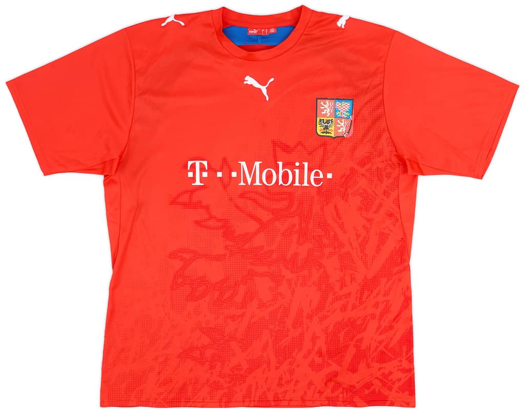 2006-08 Czech Republic Basic Home Shirt - 5/10 - (XL)