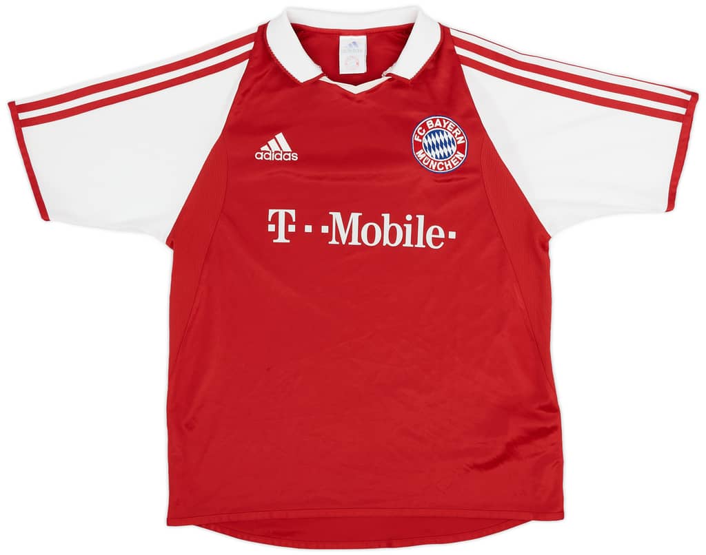 2003-04 Bayern Munich Home Shirt - 8/10 - (XL.Boys)