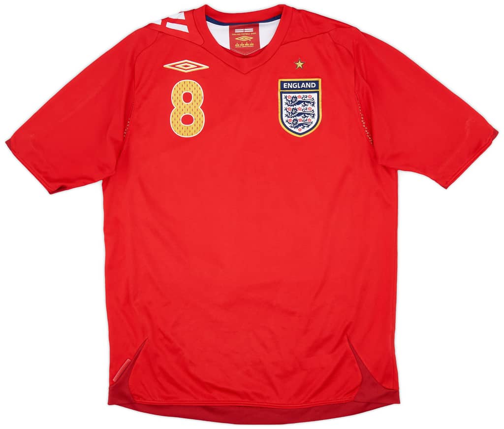 2006-08 England Away Shirt Lampard #8 - 7/10 - (M)