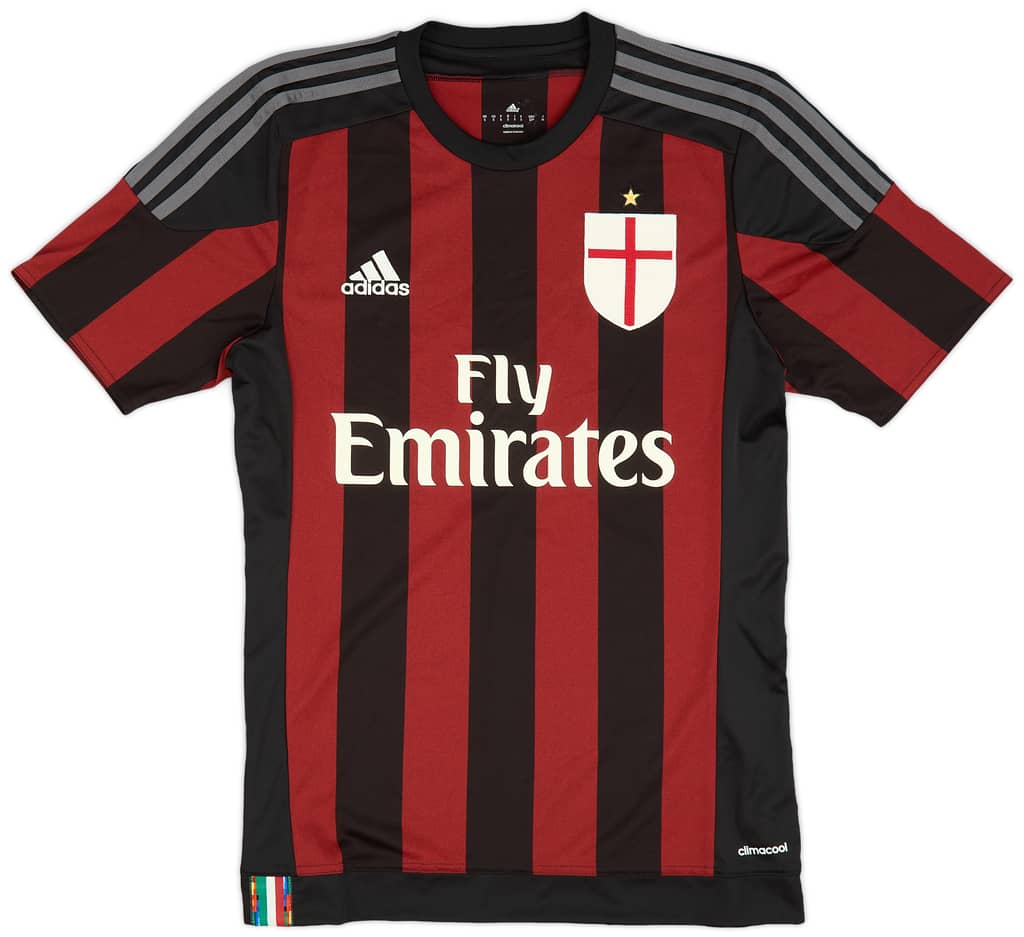 2015-16 AC Milan Home Shirt - 8/10 - (S)