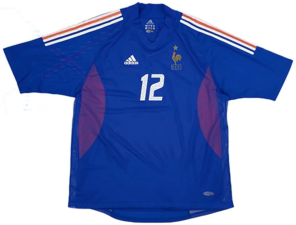 2002-04 France Player Issue Home Shirt Henry #12 - 6/10 - (XL)