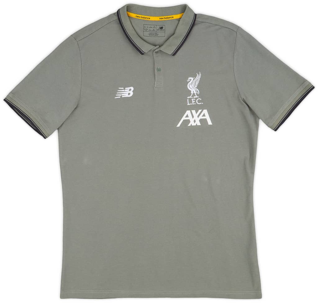 2019-20 Liverpool New Balance Polo Shirt - 8/10 - (L)