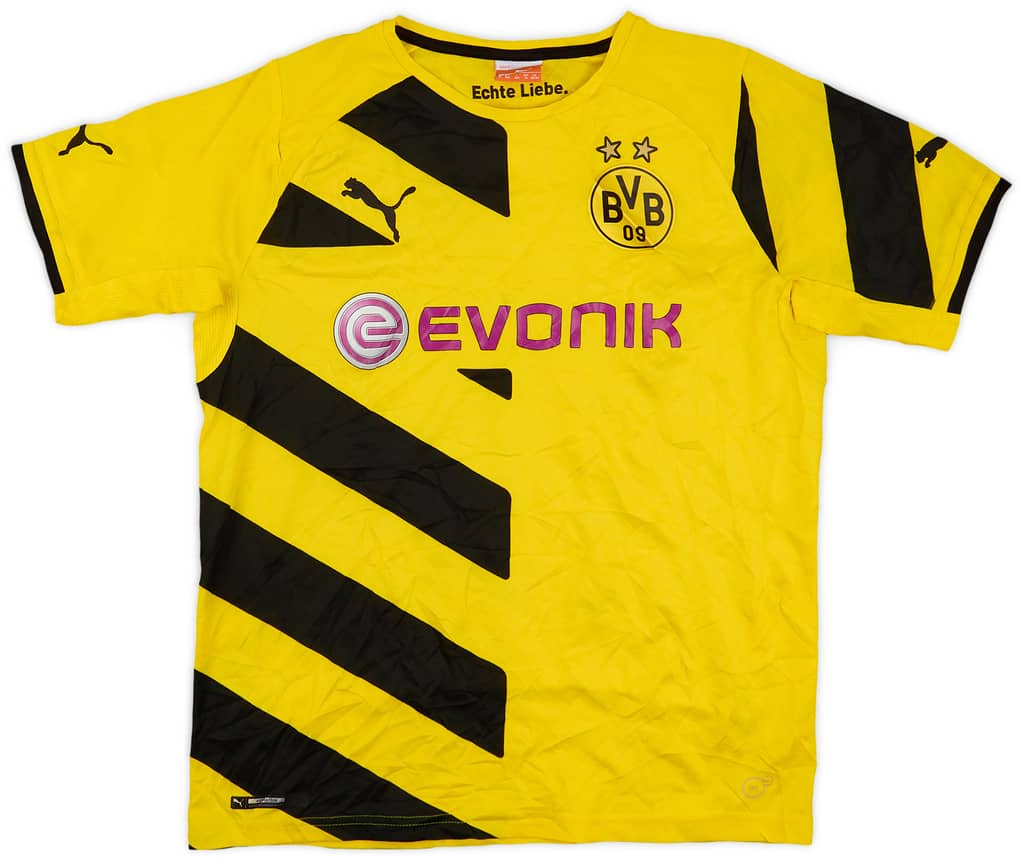 2014-15 Borussia Dortmund Home Shirt - 8/10 - (XL.Boys)