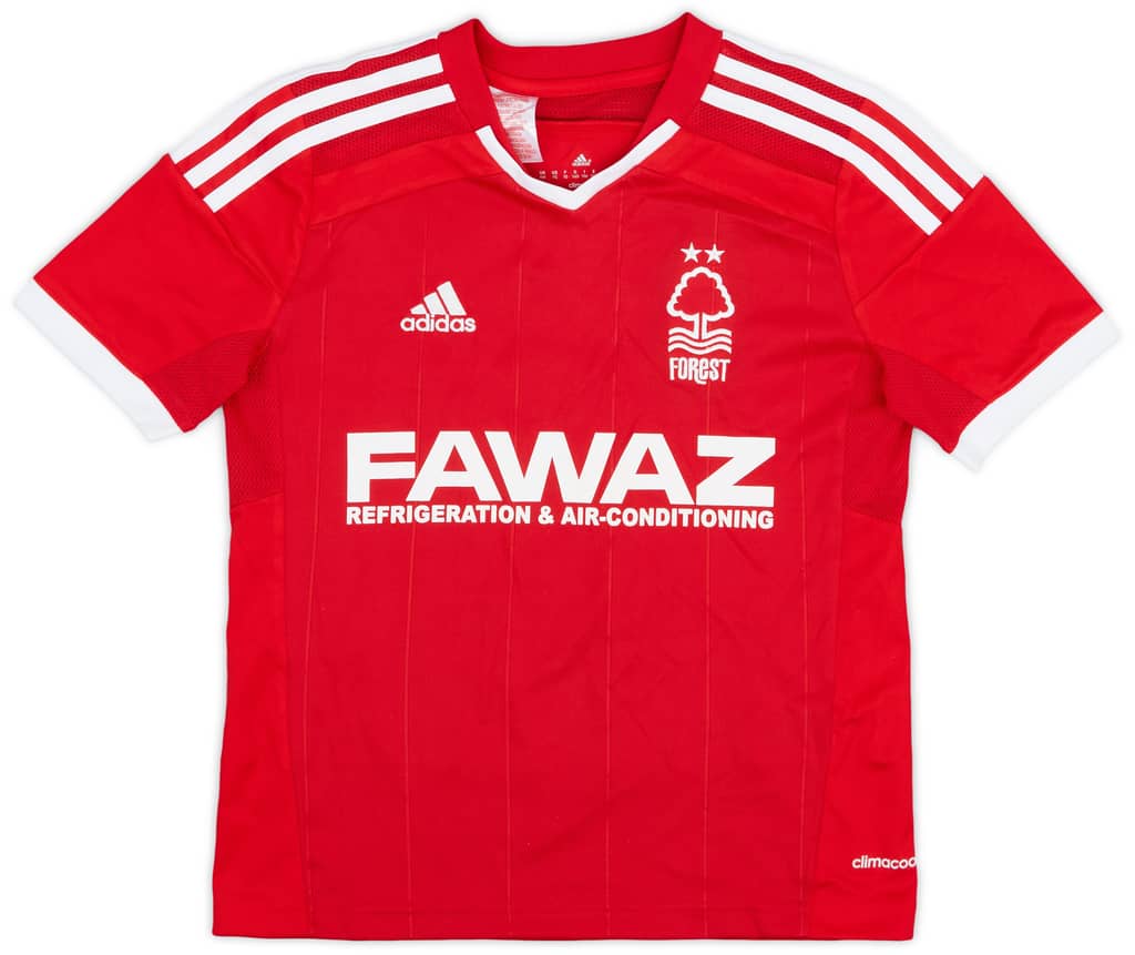 2014-15 Nottingham Forest Home Shirt Glover #10 - 8/10 - (M.Boys)