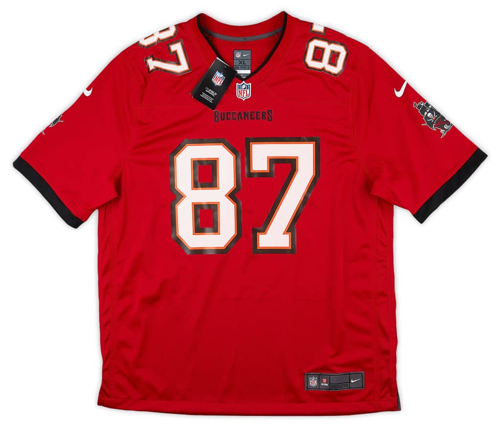 2020-21 Tampa Bay Buccaneers Gronkowski #87 Nike Game Jersey (Home) XL - W/Tags