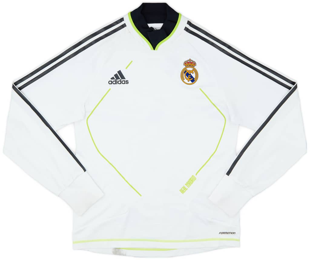 2010-11 Real Madrid adidas Formotion Training L/S Shirt - 6/10 - (M)