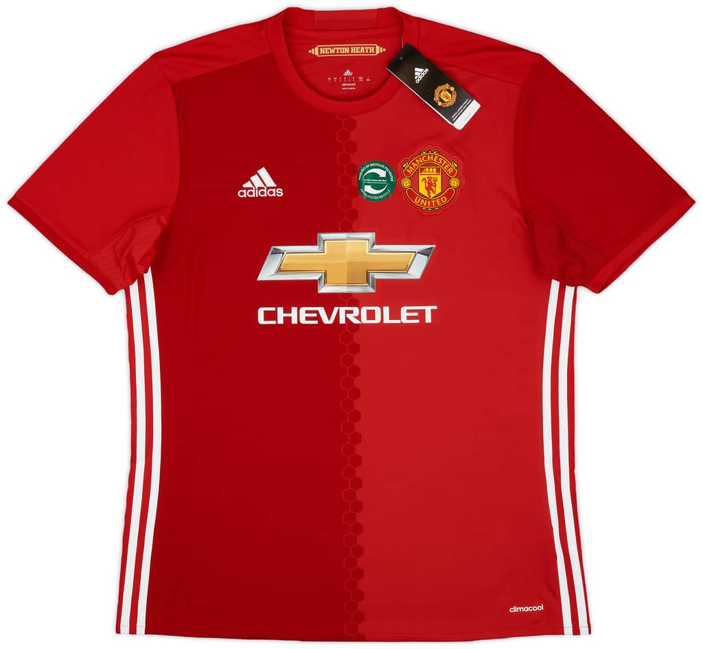 2016-17 Manchester United Home Shirt Ibrahimovic #9 (L)