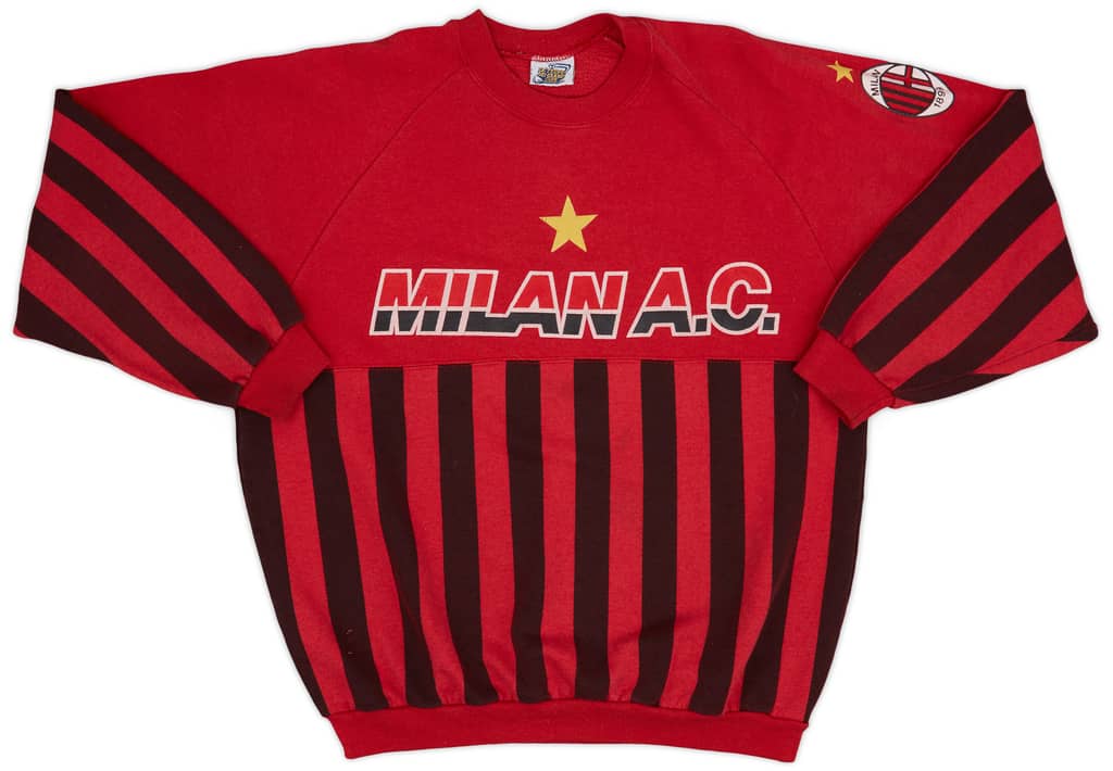 1990-91 AC Milan Le Felpe Dei Grandi Sweat Top - 5/10 - (L)