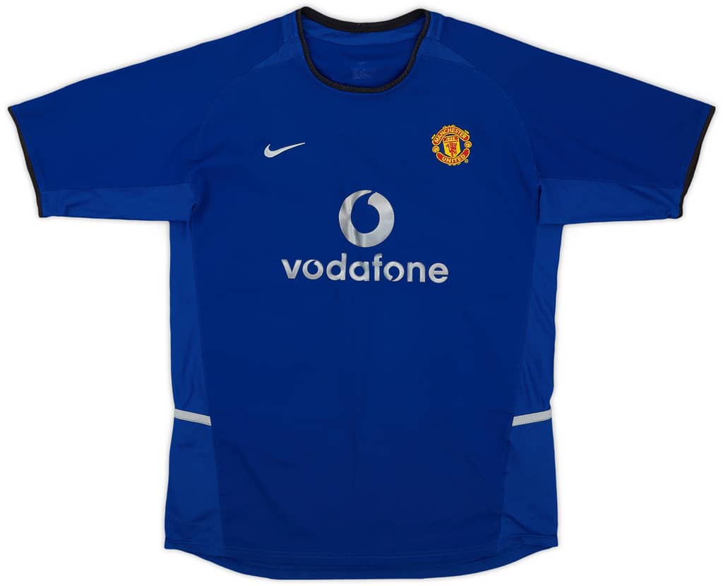 2002-03 Manchester United Third Shirt - 8/10 - (XL.Boys)