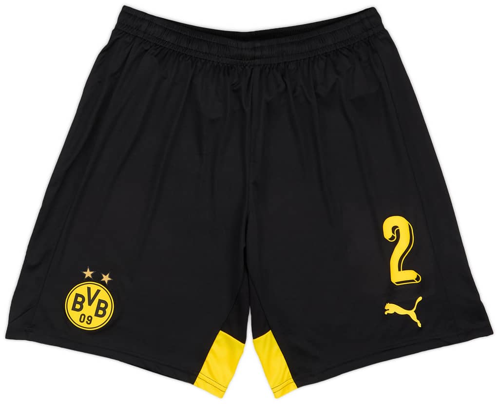 2015-16 Borussia Dortmund Player Issue Home Shorts # - 7/10