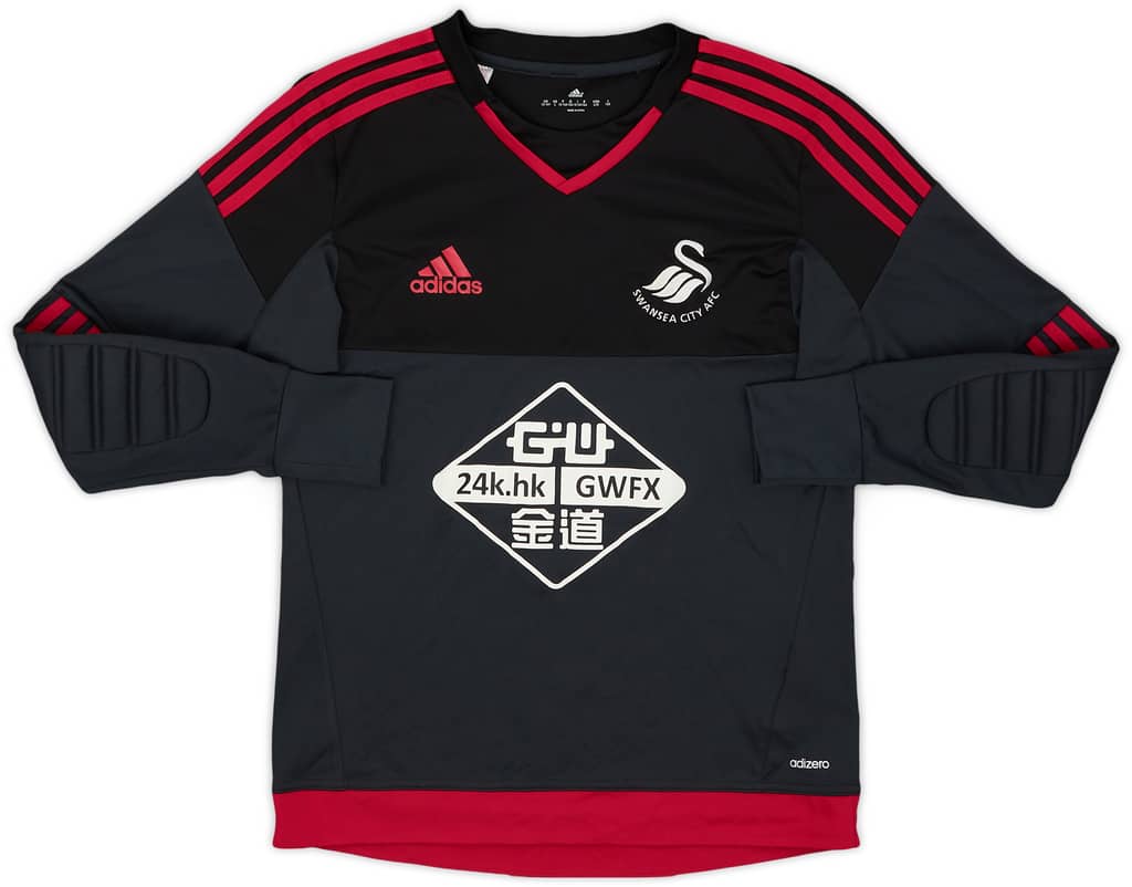 2015-16 Swansea GK Shirt - 9/10 - (L.Boys)