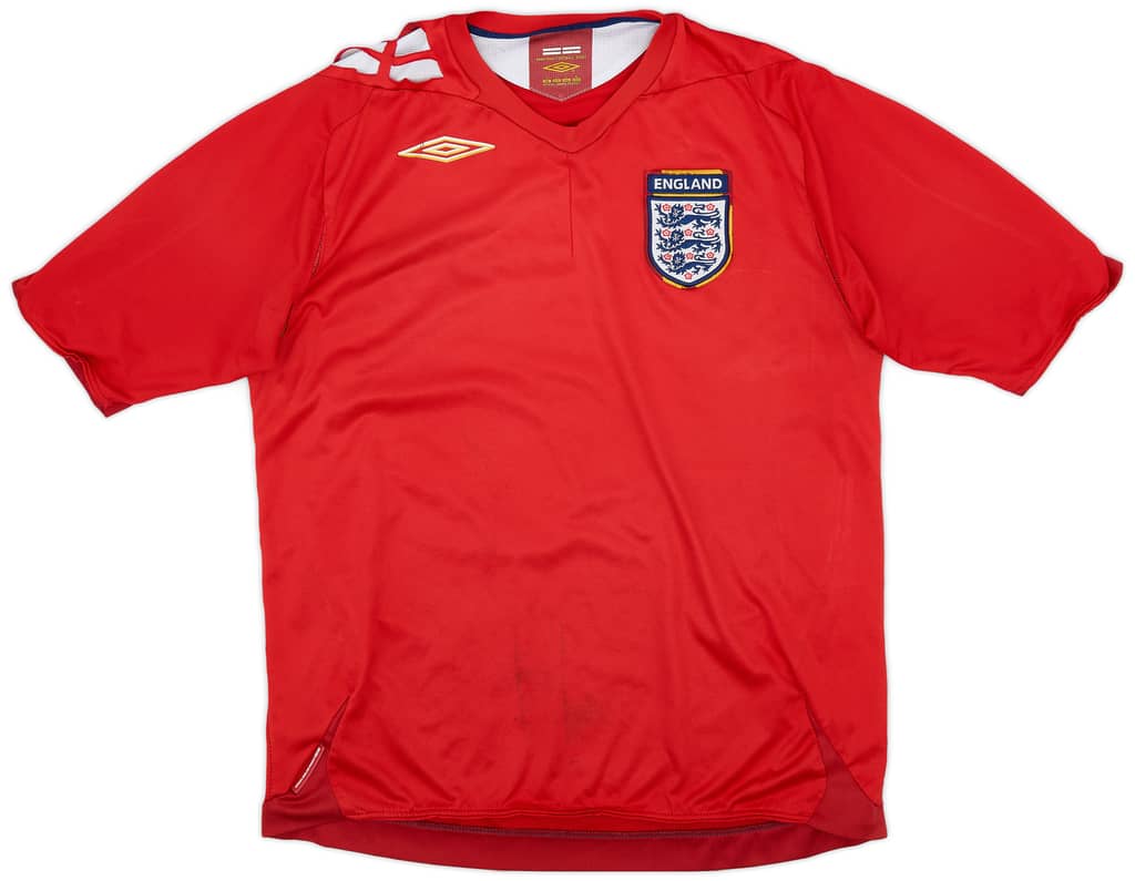 2006-08 England Away Shirt - 4/10 - (L)