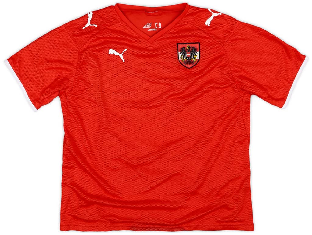 2008-09 Austria Home Shirt - 8/10 - (L.Boys)