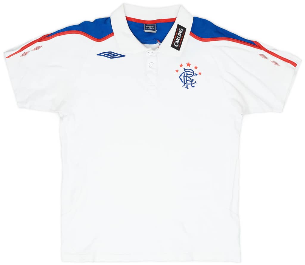 2006-07 Rangers Umbro Polo Shirt - 9/10 - (M)