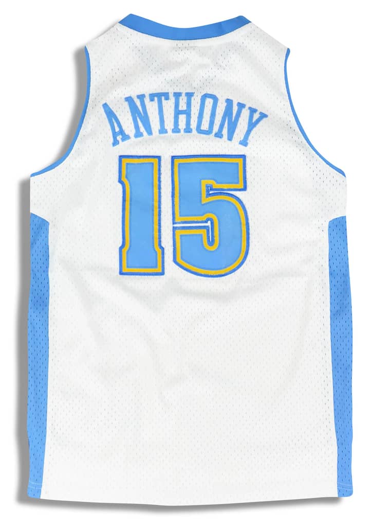 2004-06 Denver Nuggets Anthony #15 Reebok Swingman Jersey (Home) Y