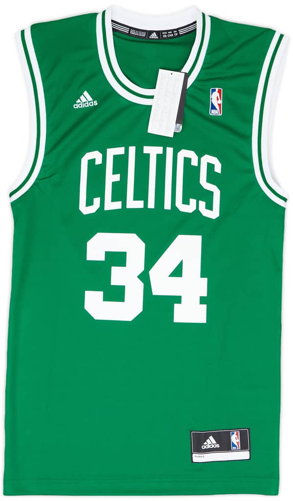 2010-13 Boston Celtics Pierce #34 adidas Away Jersey (XS)