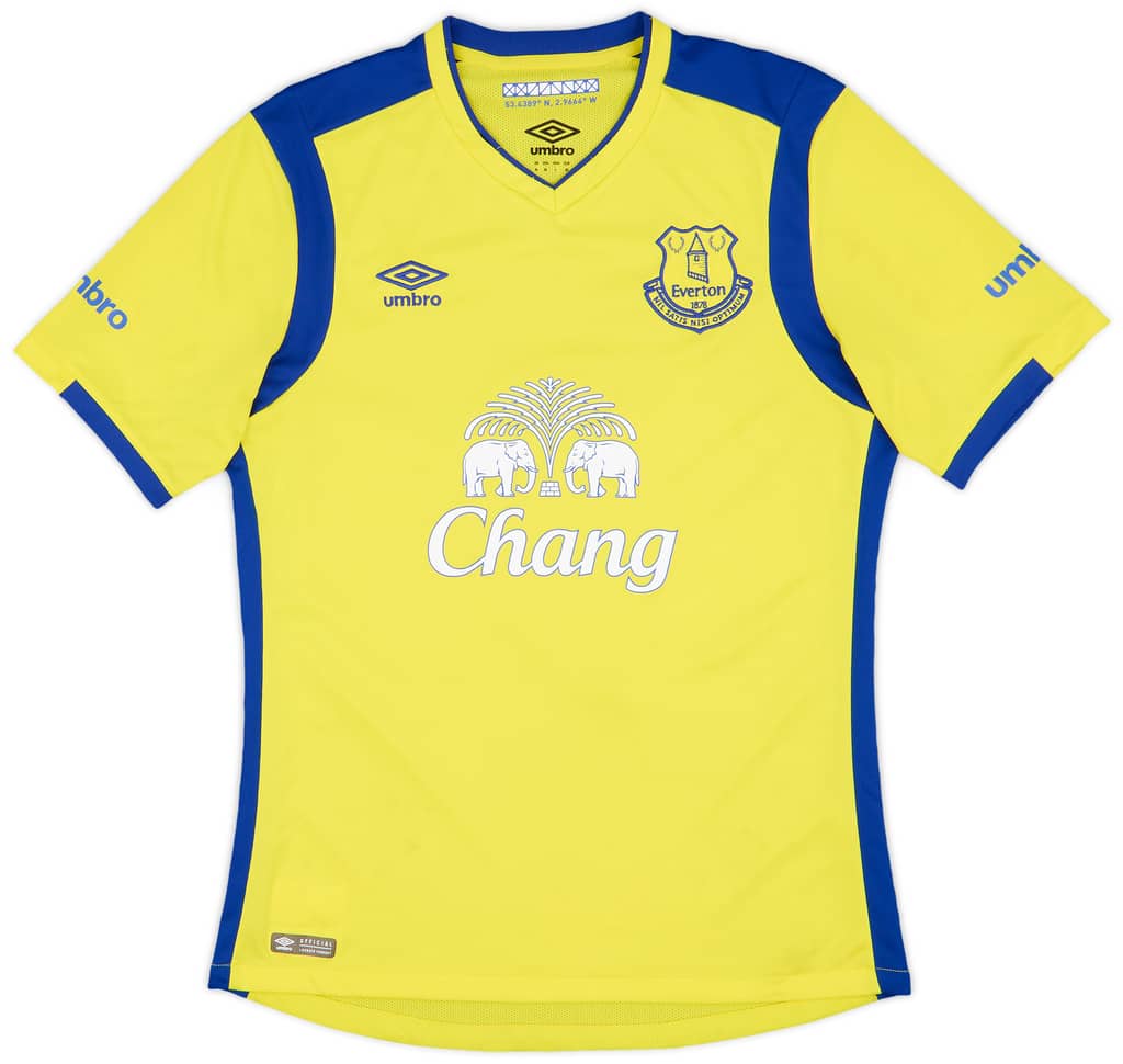 2016-17 Everton Third Shirt Baines #3 - 9/10 - (M)