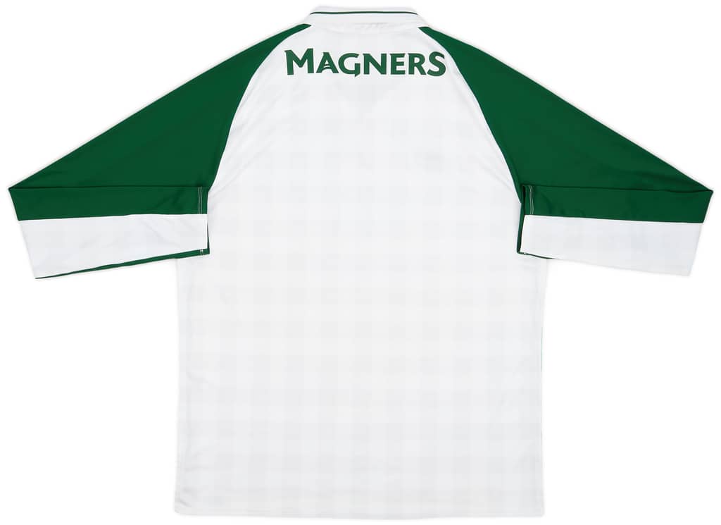 2018-19 Celtic Away L/S Shirt - 7/10 - (L)