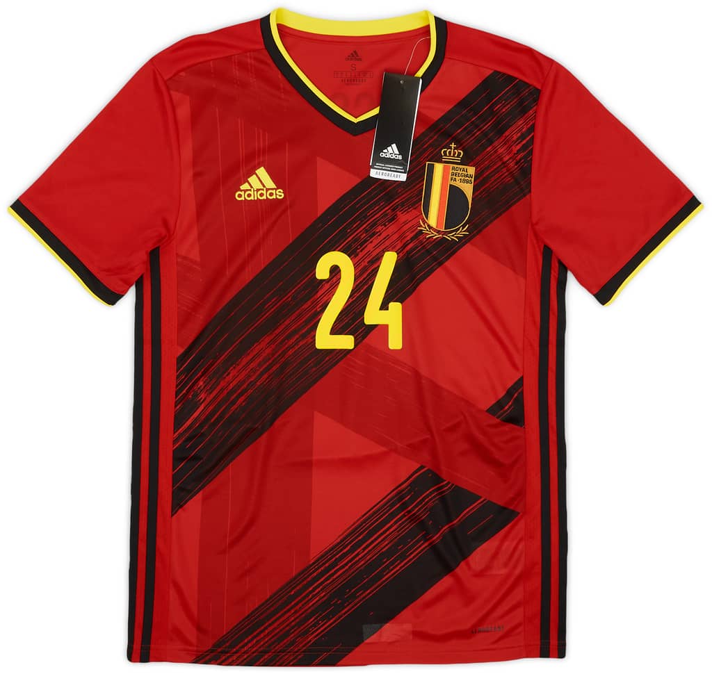 2020-21 Belgium Home Shirt Trossard #24 (S)