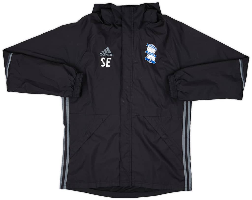 2016-17 Birmingham adidas Staff Issue Hooded Rain Jacket SE - 6/10 - (M)