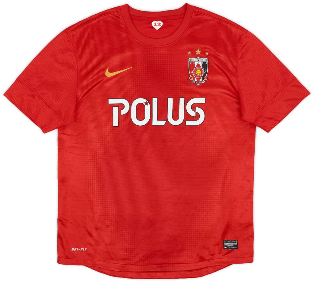2013-14 Urawa Red Diamonds Home Shirt - 7/10 - (M)
