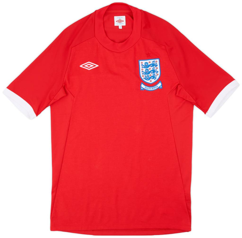 2010-11 England 'South Africa' Away Shirt - 9/10 - (M)