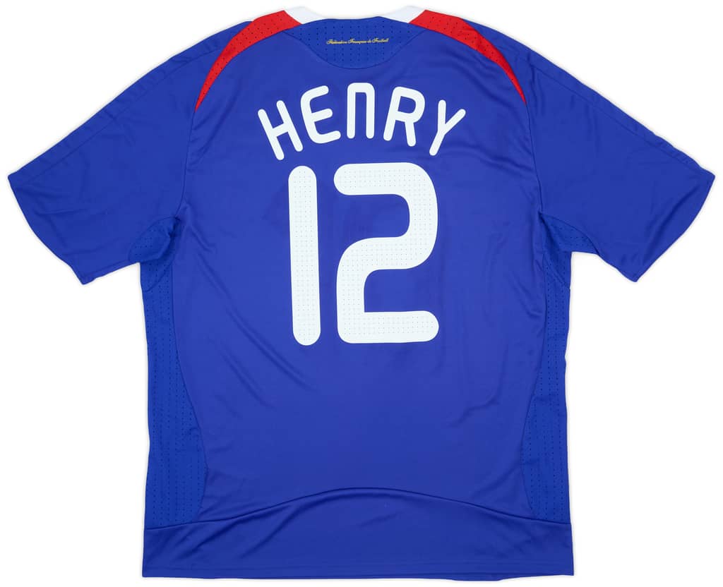 2007-08 France Home Shirt Henry #12 (XL)