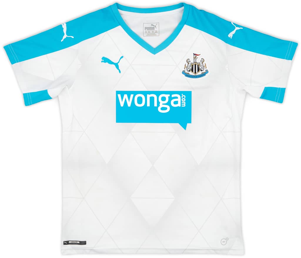 2015-16 Newcastle Away Shirt - 8/10 - (L.Boys)