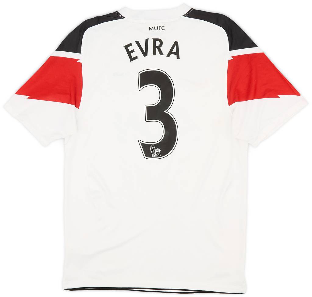 2010-12 Manchester United Away Shirt Evra #3 - 5/10 - (S)