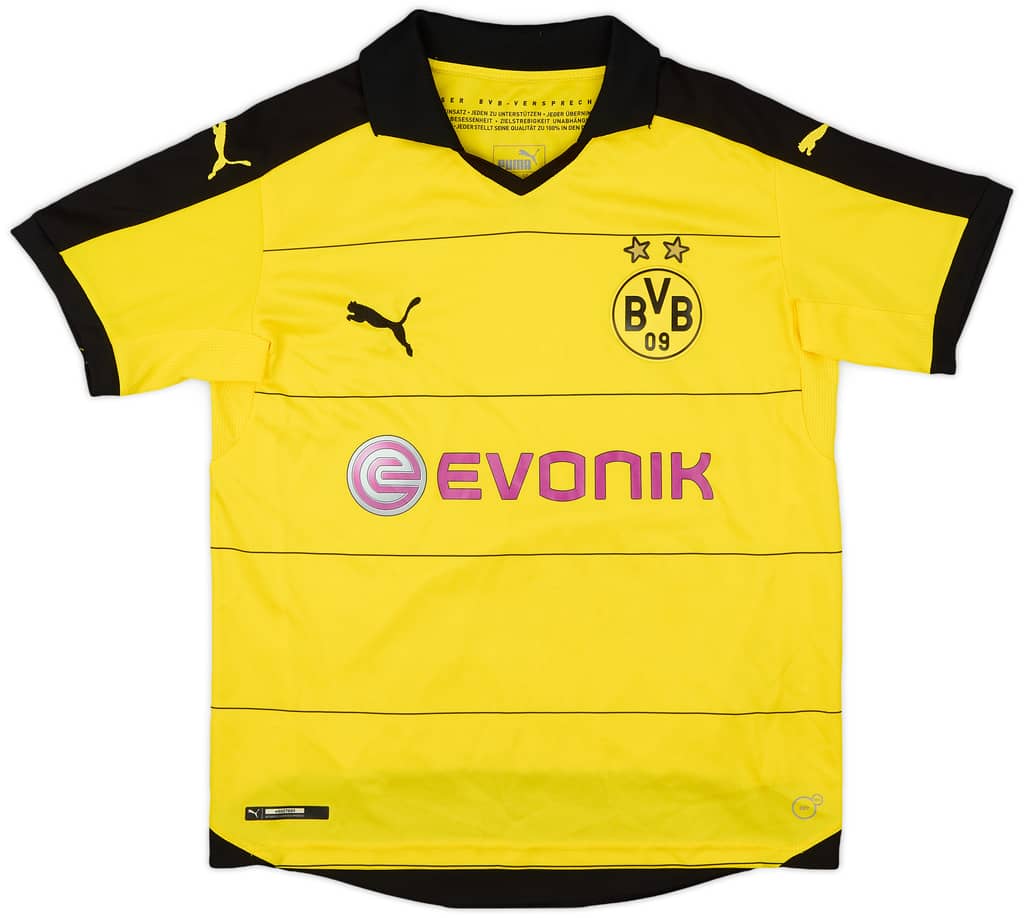 2015-16 Borussia Dortmund Home Shirt - 7/10 - (XL.Boys)