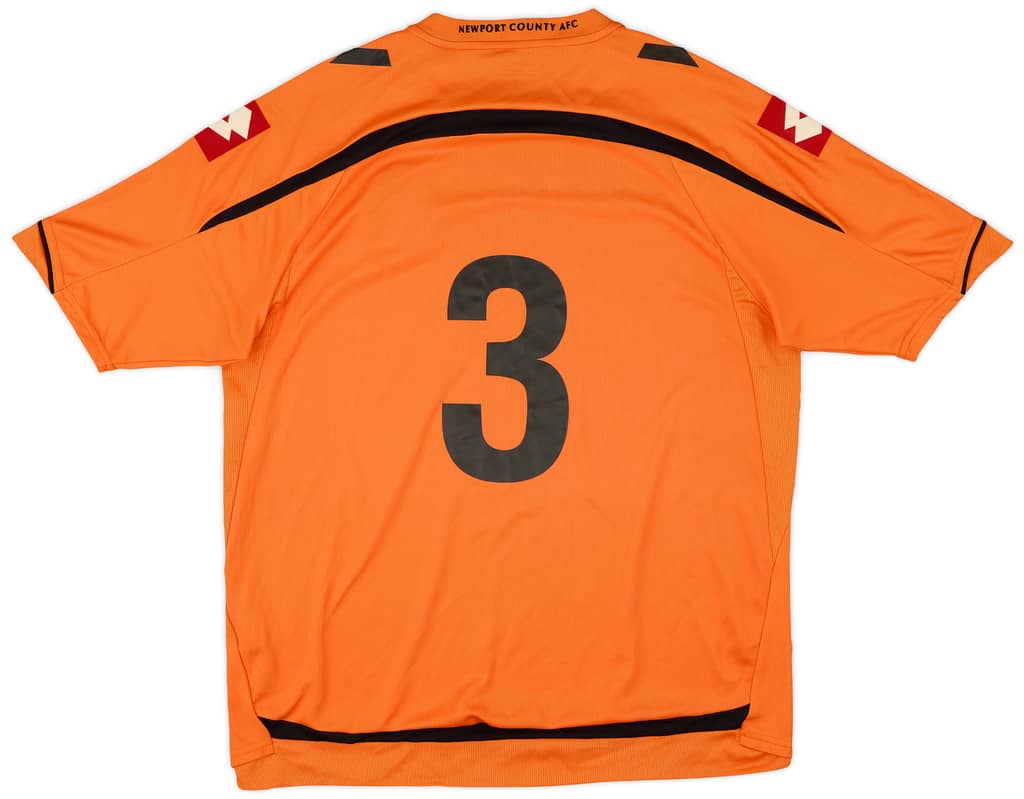 2010-11 Newport County Home Shirt #3 - 8/10 - (L)