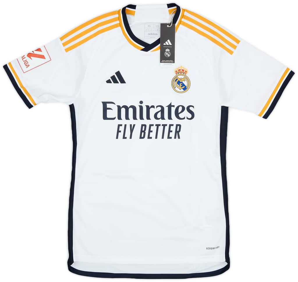 2023-24 Real Madrid Home Shirt Bellingham #5 (XS)