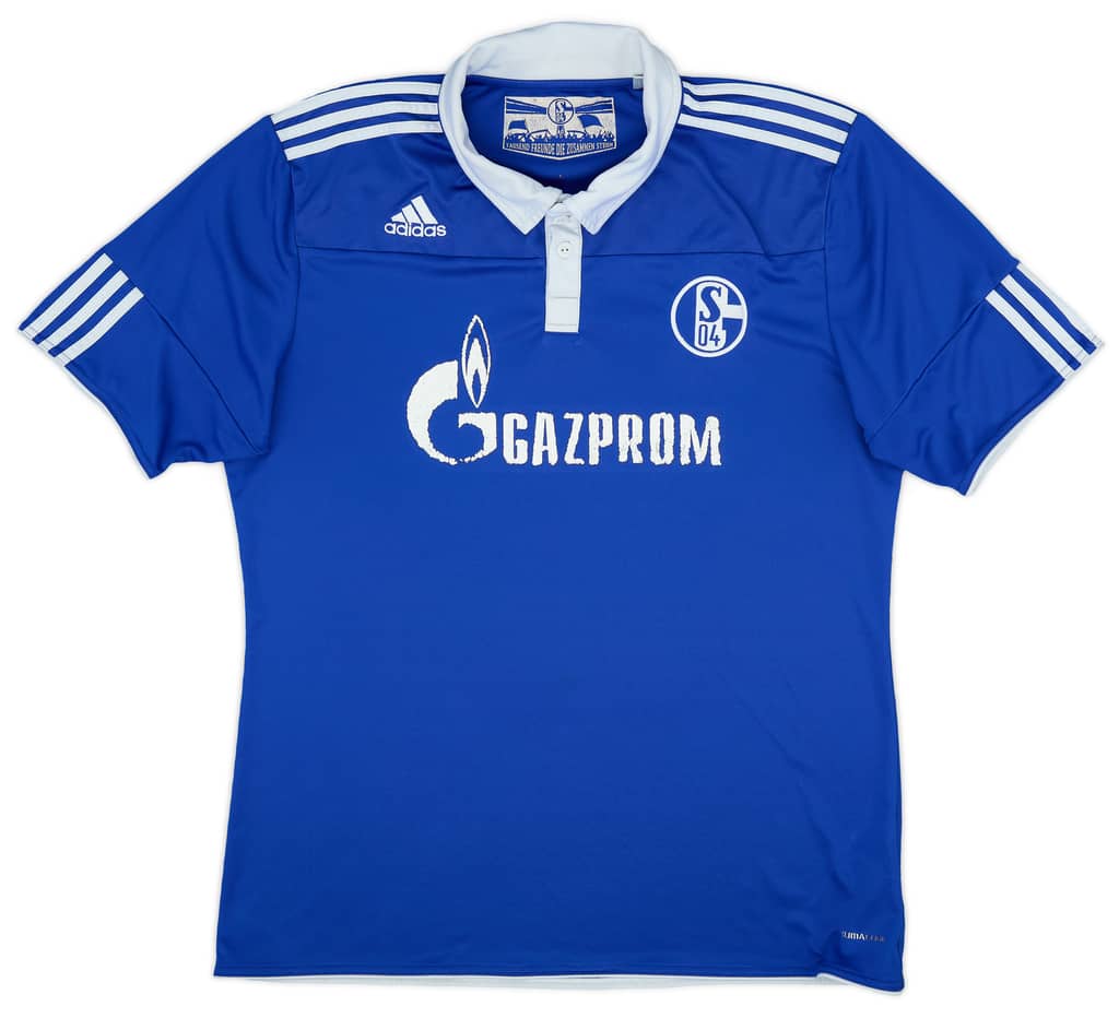 2010-12 Schalke Home Shirt - 4/10 - (XL)