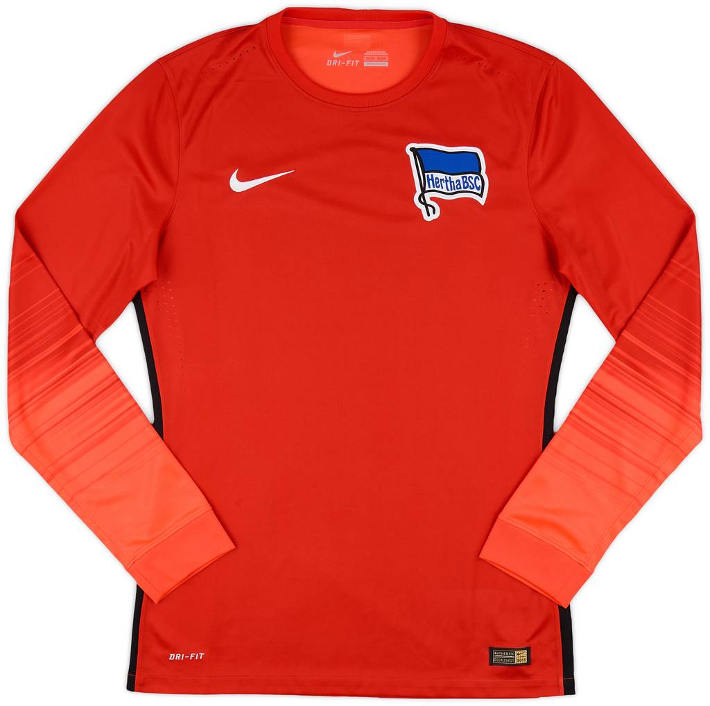 2015-16 Hertha Berlin Authentic GK Shirt - 9/10 - (M)