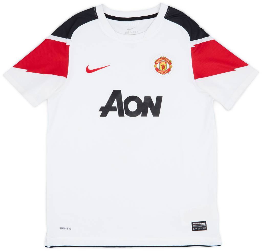 2010-12 Manchester United Away Shirt - 8/10 - (L.Boys)