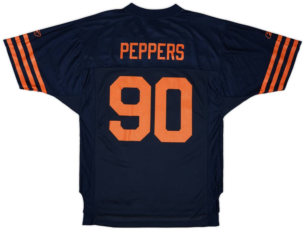 2010 Chicago Bears Peppers #90 Reebok Throwback Jersey - 7/10 - (M)