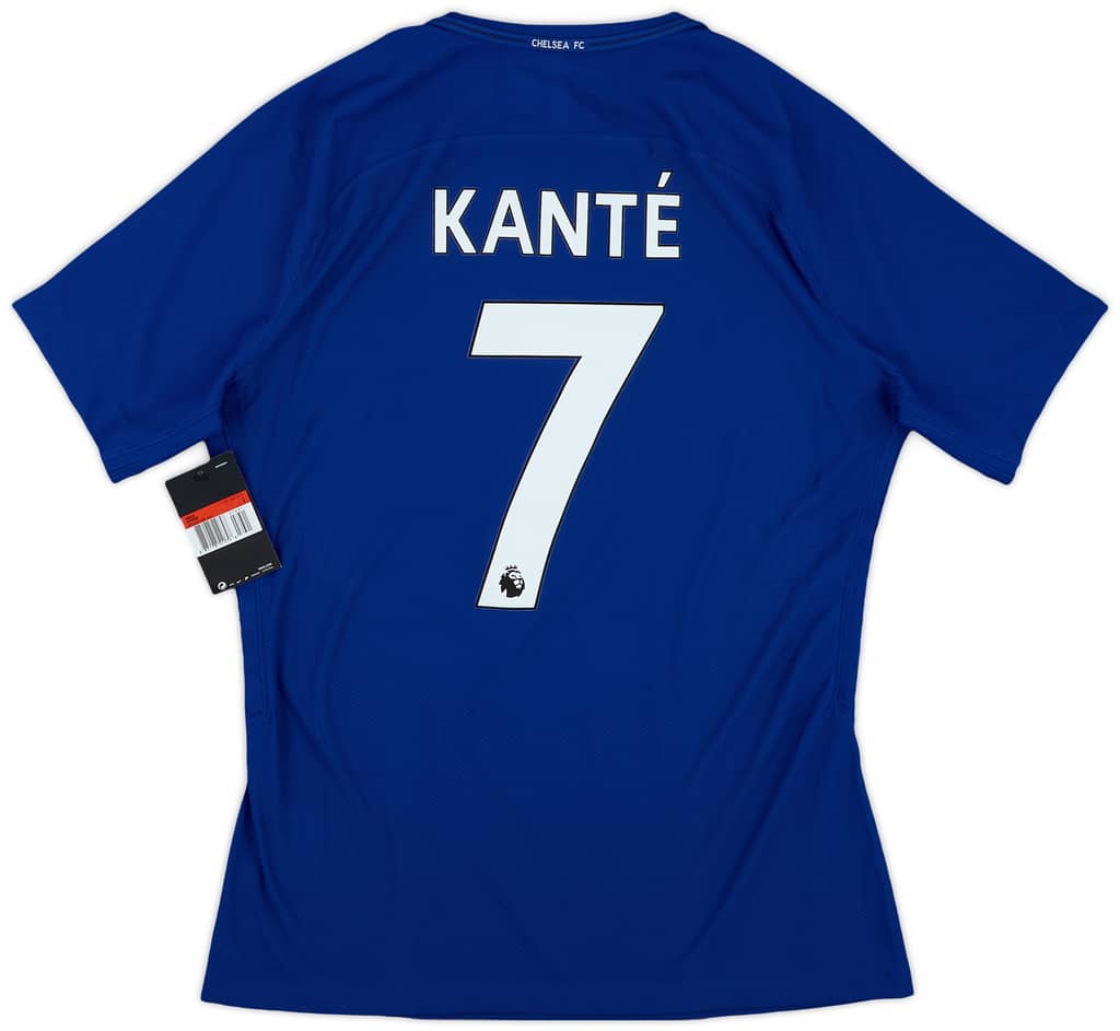 2017-18 Chelsea Player Issue Home Shirt Kante #7 (L)