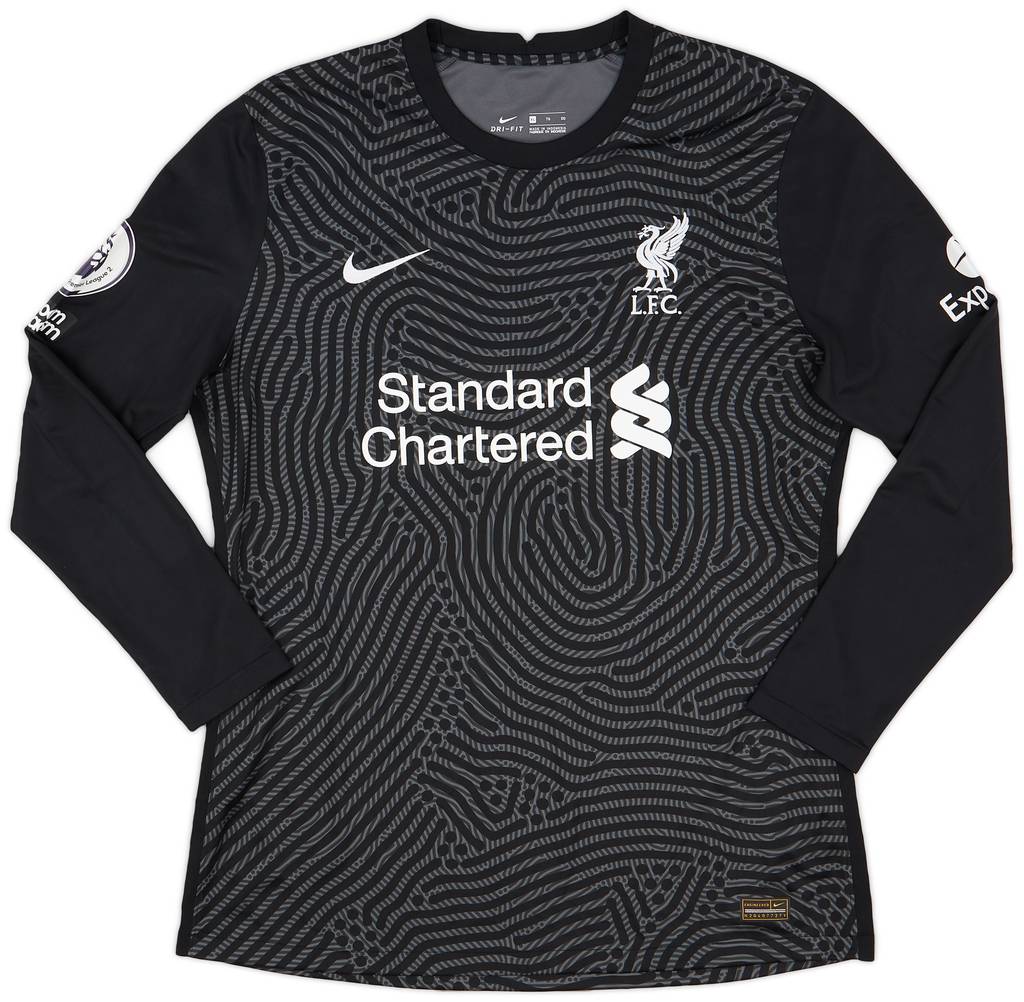 2020-21 Liverpool Match Issue GK Shirt #13