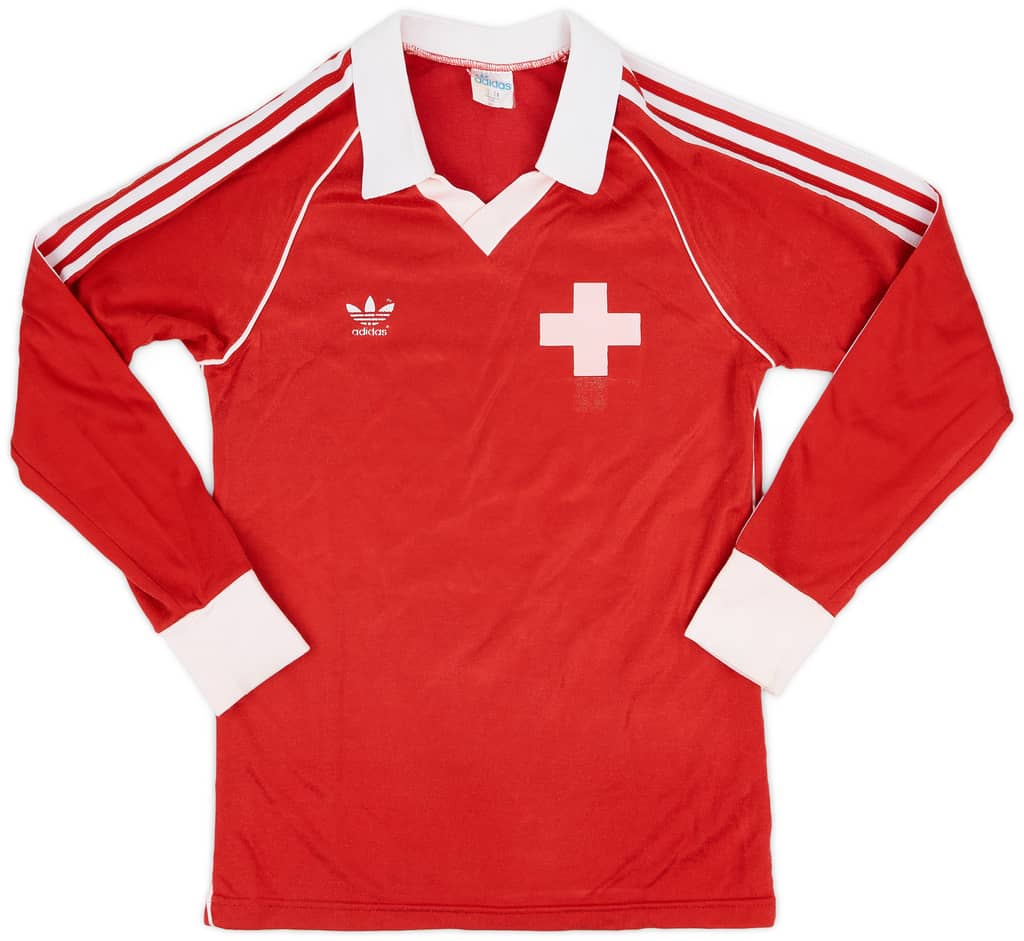 1980-82 Switzerland Home L/S Shirt - 7/10 - (S)